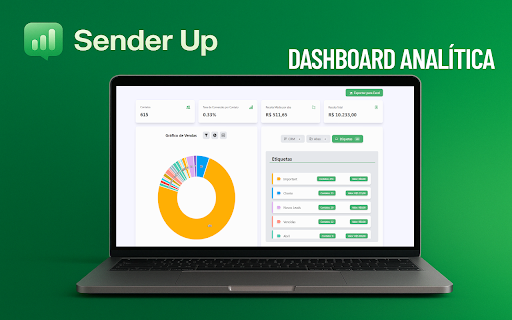 Sender Up: Automações para WhatsApp Web, dê um Up nas suas vendas! :: Transforme seu WhatsApp Web em uma máquina de vendas com o CRM Sender Up: organize, atenda e feche negócios com agilidade.