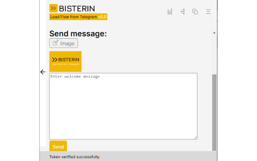 Bisterin - lead flow from Telegram :: Telegram bot that monitors group, sends keyword alerts, tracks lead stats, multiple accounts, group broadcasts