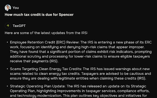 TaxGPT :: Your AI tax assistant!