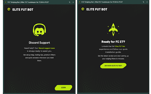 FC27 FUT Sniping Bot | Elite Fut Autobuyer & AI SBC Solver for EA FC 27 :: FC27 FUT Sniping Bot | Elite Fut Autobuyer & AI SBC Solver for EA FC 27