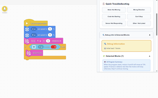 RoboCoach: SPIKE Prime AI Assistant :: AI-powered programming assistant for LEGO SPIKE Prime. Get real-time debugging help and code generation.