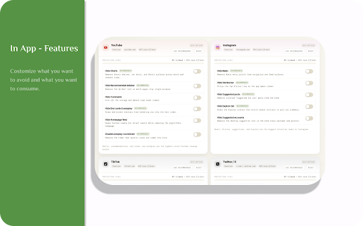 Feed - Your Web Buddy :: Track screen time, block distractions, and train your brain diet. Featuring Snowball the sheep.