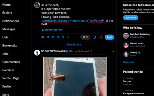 AI X Assistant :: AI-powered assistant for X platform