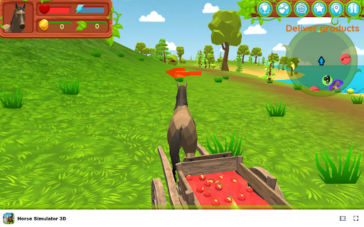 Horse Simulator 3D - Embark on a Wild Horse Adventure! :: Experience the life of a horse in a vast 3D world, customize, explore, and enjoy mini-games!