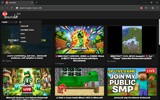 browsable YouTube Live :: YouTube Live is awesome, but browsing for streams is hard sometimes. With this extention all streams are gonna become browsable!