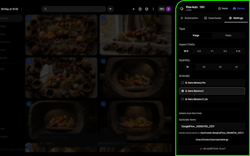 AutoFlow Ultra — Google Flow AI Automation :: Automate Google Flow AI video & image generation. Bulk prompts, auto-retry, XP, leveling, Daily Missions, and bonus limits.