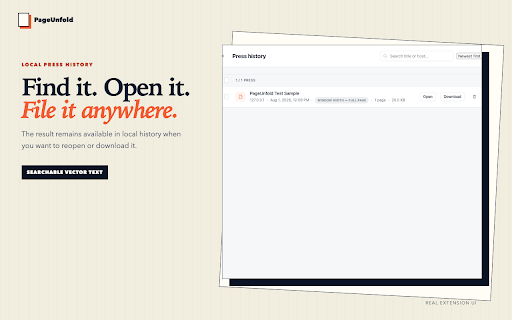 Single Page PDF — Save a Long Web Page Without Splits :: Turn a long web page into a single page PDF — no splits, no watermark, searchable text, and it works on pages behind a login.