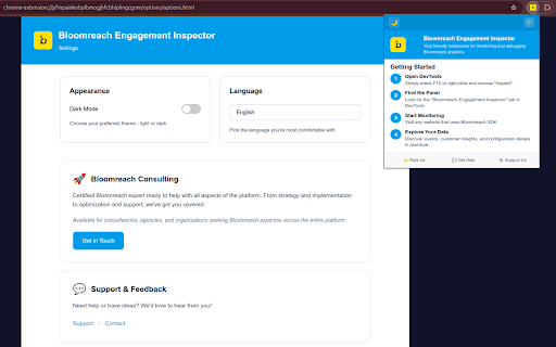Bloomreach Engagement Inspector :: Your friendly companion for monitoring and debugging Bloomreach analytics
