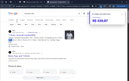 Câmbio em Tempo Real :: Veja cotações de moedas e converta valores para reais de forma rápida e prática.