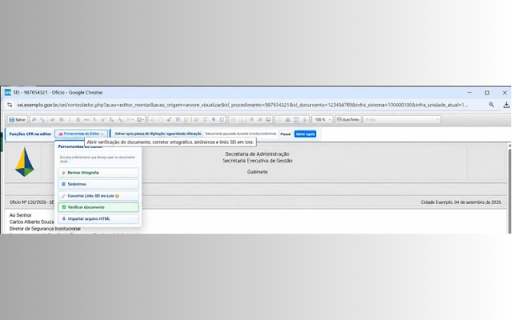 CFR para SEI :: CFR para SEI: produtividade para SEI 4.x, com histórico de anotações, painéis, filtros, automações, editor e gestão de processos.