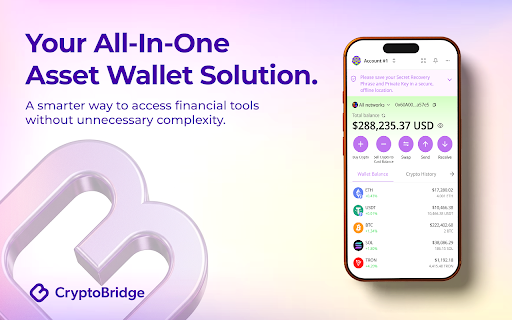CryptoBridge :: Multi-Chain Wallet & Web3 Access Platform