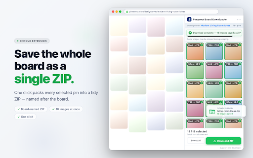 Pinterest Board Downloader :: Easily download images from Pinterest boards.