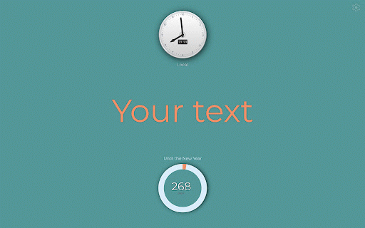 Countdown timer happiness :: Countdown timer to a pleasant event on a certain date. Your inspiration and commitment to success