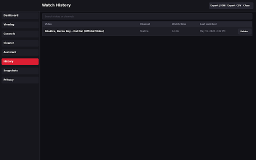 Magic Actions for YouTube™ :: Privacy-first YouTube viewing controls, cinema mode, snapshots, focus tools, local summaries, and watch analytics.