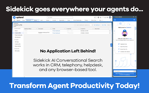 Panviva Sidekick :: Every Superhero Needs a Sidekick. AI-powered guidance for the real superheroes of the contact center, your agents.