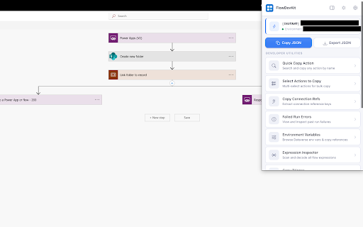 FlowDevKit :: Inspect, copy, and debug Power Automate flows directly from your browser.