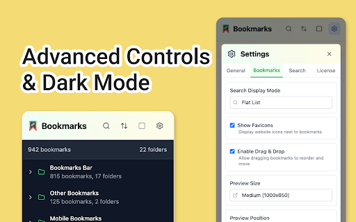 Bookmark Manager + Quick Search :: Search, organize, and manage your bookmarks the smart way. Instant results every time.