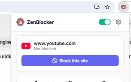 ZenBlocker :: Block distracting websites, set schedules, and stay focused with insights and Focus Mode.