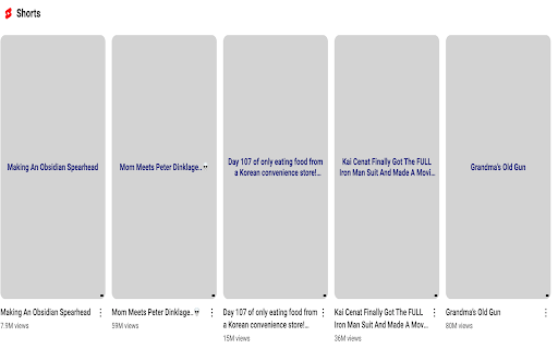Clear Youtube Thumbnails :: Replacing youtube thumbnails with clear background images and titles