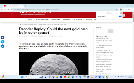 Quick Dictionary Lookup :: A simple and powerful Chrome extension that adds a right-click context menu to look up selected words in online dictionaries.