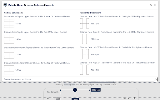Distance Measurer :: A simple distance measuring tool for web pages