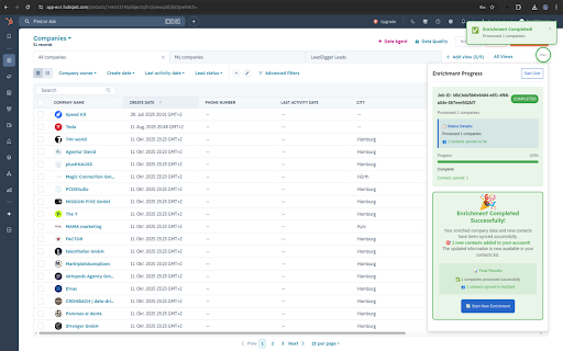 LeadDigger - One-click Contact Enrichment :: Enrich your CRM contacts in one click