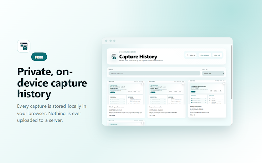 WebCapture - Full Page Screenshot & Scrolling Screen Capture :: Take full-page scrolling screenshots of any webpage. Annotate, redact, and export to PNG, JPG or PDF. Fast, private, no signup.