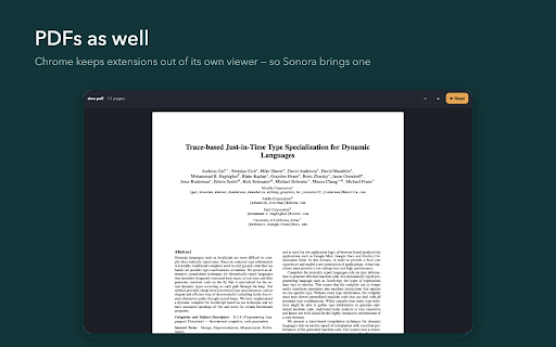 Sonora - AI Text to Speech :: Listen to any web page or selected text. Sentence highlighting, speed control, works on long articles without cutting off.