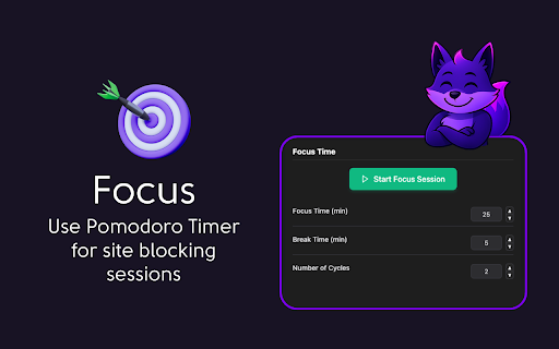 FoxBlock - Site Blocker & Task Manager for Focus & Productivity :: Take back control! Block sites, use Pomodoro, schedule blocking & password protect.
