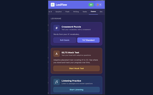 LexiFlow :: AI-driven language learning enforcer — from A1 to C2