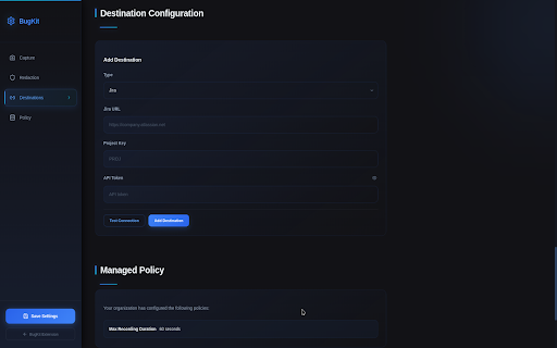 BugKit - Visual Bug Reporting & Session Replay :: The privacy-first bug reporting dashcam. Auto-capture screen, console logs, and network requests for faster debugging.