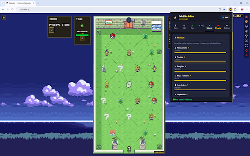 Pokélike Editor — Editor salvataggi :: Modifica il salvataggio locale di pokelike.xyz: squadra, zaino, Pokédex, sblocchi e backup. Gratis, senza account.