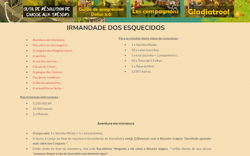 Dofus Translator :: Translates Dofus-specific keywords on the page using official translations.