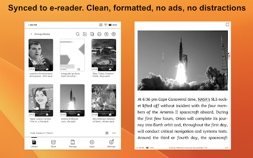 eReadly - Send the web to your e-reader :: Send any article to your e-reader with one click.