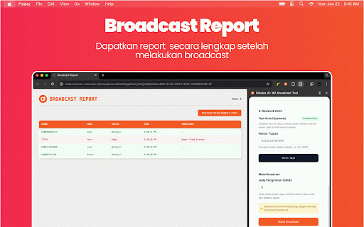Dibales.AI: WA Broadcast Tool :: Kirim dan kelola pesan WhatsApp ke chat dan grup dengan lebih praktis. Semua bisa dibales.ai