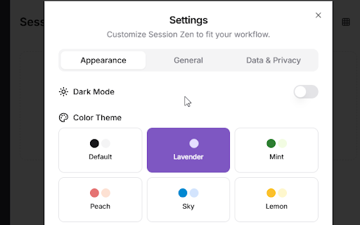 Session Zen :: Organize your browsing history into meaningful sessions