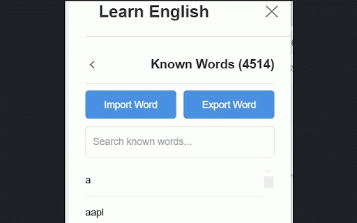 English Word Highlighter :: Highlight English words to help learn english. Features word translations, pronunciations, vocabulary management, cross-device sync.