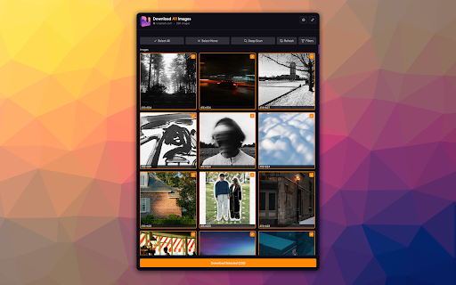 Download All Images :: Download all images from any webpage with one click