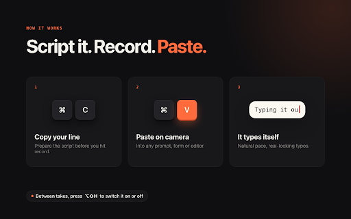 Human Paste :: Record demos without the awkward paste.