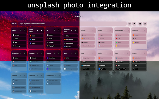 navius :: A beautiful bookmark manager that replaces your new tab. Sign in to sync bookmarks across devices.
