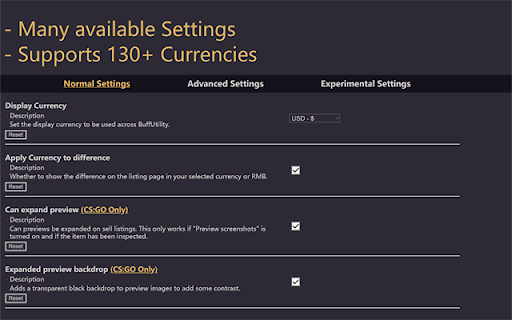 Buff Utility Converter :: Adds cosmetic functionality to buff.163.com