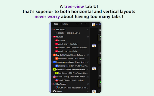 AI Pilot :: AI-powered browser automation pilot - Let AI navigate and control your browser, also with tree tabs support