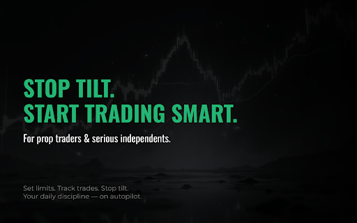 NoTilt Tracker :: NoTilt helps you stay emotionally balanced, manage daily trade limits, and build long-term discipline in your trading.