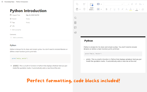 Notion to PPT Generator :: Convert Notion pages & databases into professional PowerPoint presentations with 1 click. Smart multi-engine layout support.