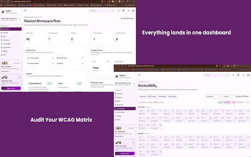 BugPort :: Capture bug reports with video, screenshots, logs, network metadata, and device information.