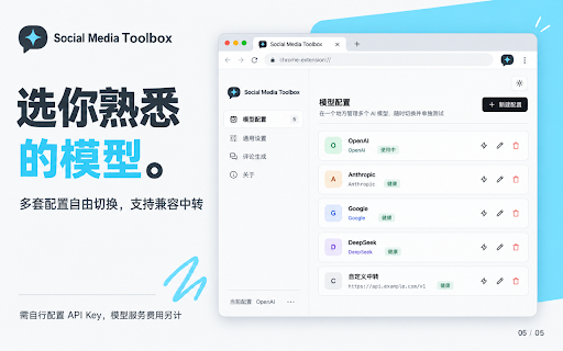 Social Media Toolbox :: AI-powered writing, insights and reply assistant for Twitter/X and Xiaohongshu