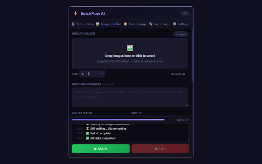 BatchFlow AI - Auto Veo 3, Nano Banana & Bulk Generator for Google Flow :: Batch generate AI videos & images on Google Flow. Auto Veo 3.1, Nano Banana Pro, bulk download. Free tier included.