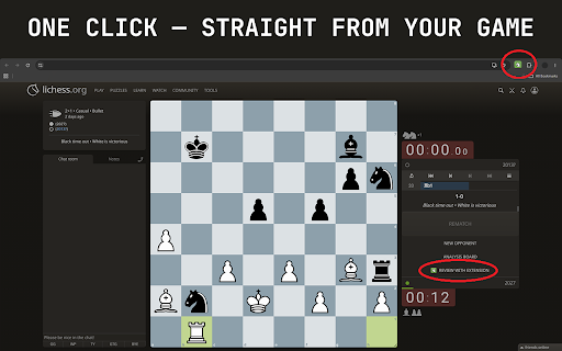 Chess Review :: Free, open source game review. Produces accuracy scores within ~95% of Chess.com's.