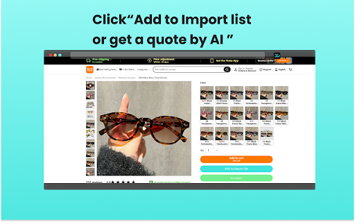 Docking - Product Importer :: You can access millions of products from AliExpress TMEU and SHEIN import them directly into your Shopify store.