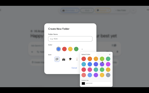 Gem Folder Manager :: Organize your Gemini chats into custom folders.